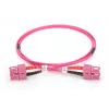 DIGITUS Kabel światłowodowy krosowy, SC na SC wielomodowy OM4 - 50/125 µ, duplex, kolor RAL4003, długość 2 m