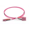 DIGITUS Kabel światłowodowy, LC na SC wielomodowy OM4 - 50/125 µ, duplex, kolor RAL4003, długość 2m