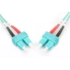 Patchcord światłowodowy DIGITUS, SC do SC wielomodowy 50/125 µ, dupleks, długość 1 m, klasa OM3