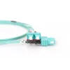 Patchcord światłowodowy DIGITUS, SC do SC wielomodowy 50/125 µ, dupleks, długość 1 m, klasa OM3