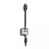 Kensington MiniSaver Mobile Keyed Lock, 1,8 m, Kensington, klucz, klucz płaski, stal węglowa, czarny