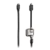 Kensington MiniSaver Mobile Keyed Lock, 1,8 m, Kensington, klucz, klucz płaski, stal węglowa, czarny
