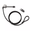 Kensington MiniSaver Mobile Keyed Lock, 1,8 m, Kensington, klucz, klucz płaski, stal węglowa, czarny