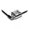 Kensington MiniSaver Mobile Keyed Lock, 1,8 m, Kensington, klucz, klucz płaski, stal węglowa, czarny