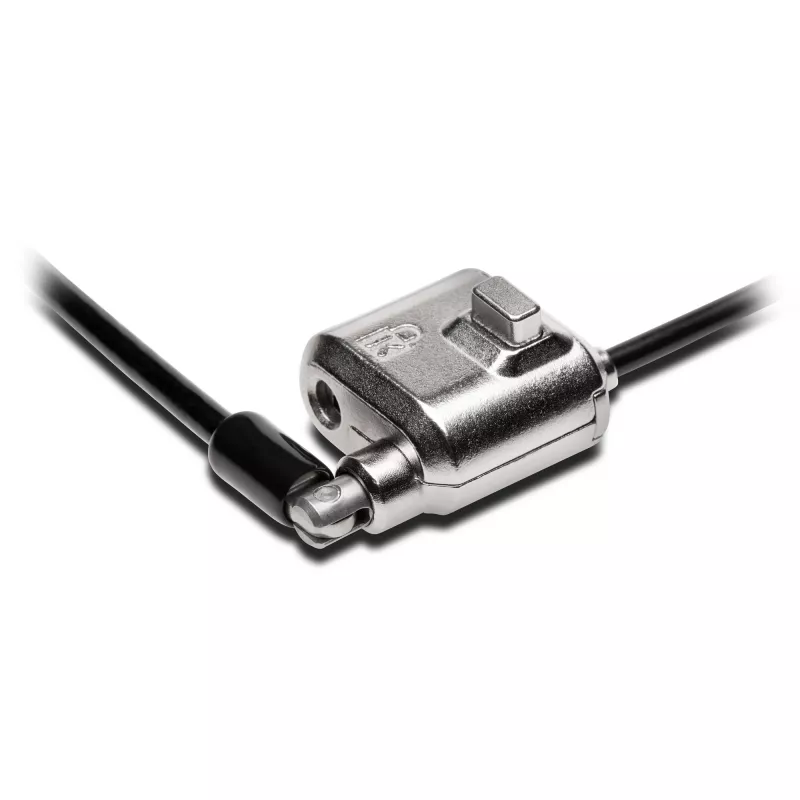 Kensington MiniSaver Mobile Keyed Lock, 1,8 m, Kensington, klucz, klucz płaski, stal węglowa, czarny