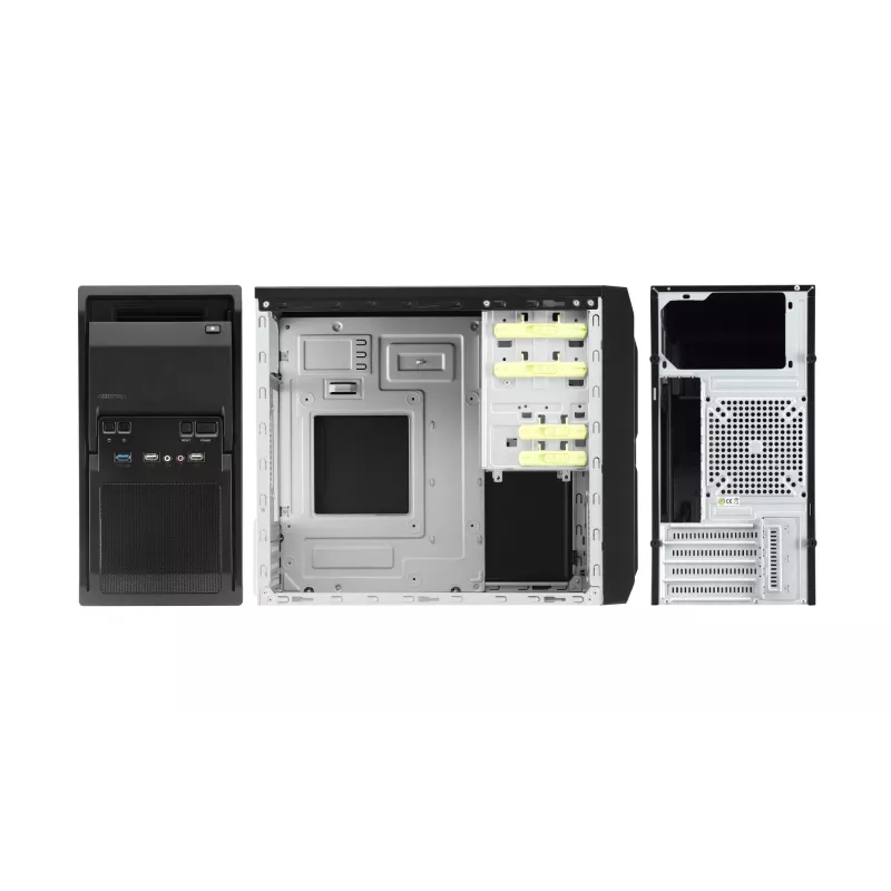 Chieftec LT-01B-350GPB obudowa komputerowa Mini Tower czarna 250 W