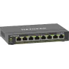 NETGEAR 8-Port Gigabit Ethernet PoE+ Plus Switch (GS308EP) Managed L2/L3 Gigabit Ethernet (10/100/1000) Power over Ethernet (PoE) Czarny