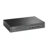 TP-Link TL-SG1008MP Niezarządzalny Gigabit Ethernet (10/100/1000) Power over Ethernet (PoE) 1U Czarny