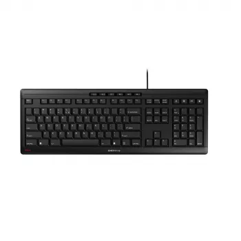CHERRY STREAM klawiatura biurowa USB QWERTY US English czarna