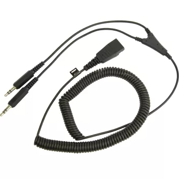 Kabel Jabra PC - QD na 2x3,5 mm