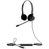 Jabra BIZ 2300 Duo, USB, UC, przewodowy, biuro/centrum telefoniczne, 150 - 4500 Hz, 65 g, słuchawki, czarny