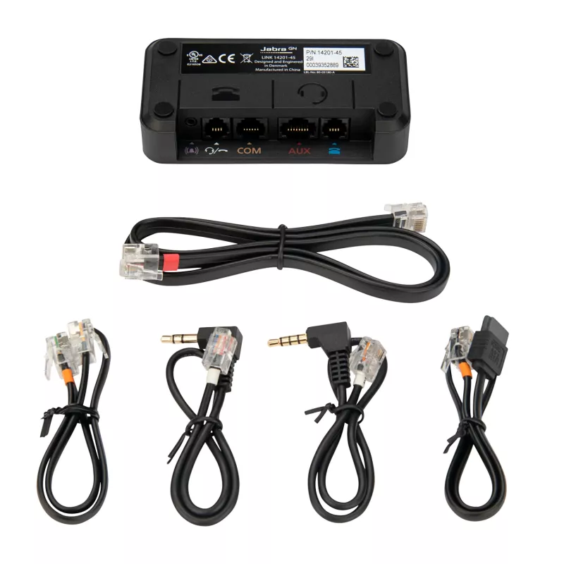 Jabra Link 14201-45, Adapter sterujący, Czarny