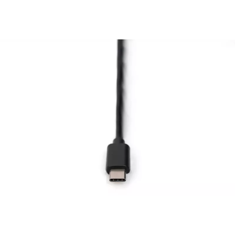 DIGITUS USB Type C 2.0 na szeregowy konwerter, kabel DSUB 9M 1m