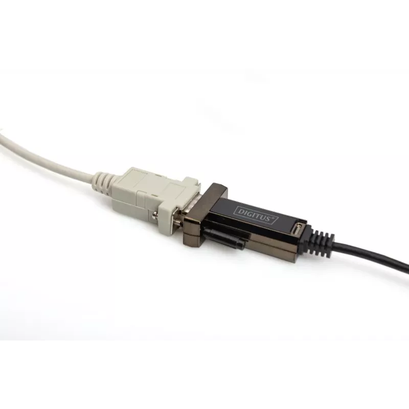 DIGITUS USB Type C 2.0 na szeregowy konwerter, kabel DSUB 9M 1m