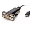 DIGITUS USB Type C 2.0 na szeregowy konwerter, kabel DSUB 9M 1m