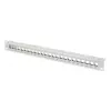 DIGITUS Modularny panel krosowy - ekranowany z 24x DN-93615 24-portowy 1U do montażu w szafie szary RAL 7035