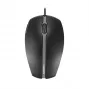 CHERRY GENTIX SILENT mysz przewodowa, czarna, USB, oburęczna, optyczna, USB Type-A, 1000 DPI, czarna