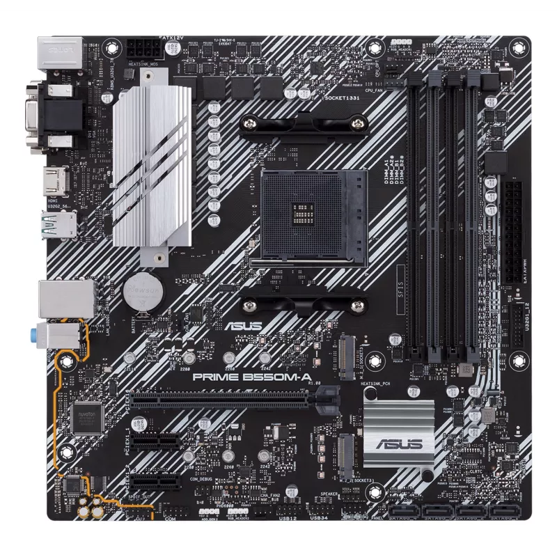Płyta główna ASUS PRIME B550M-A AMD B550 gniazdo AM4 micro ATX