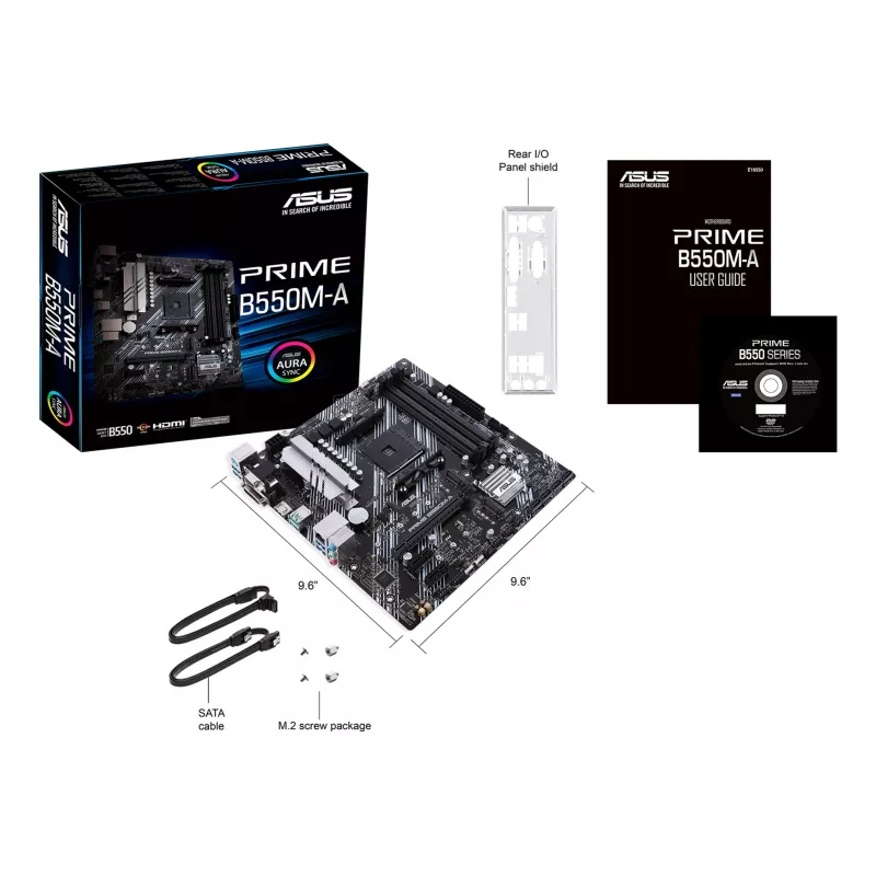 Płyta główna ASUS PRIME B550M-A AMD B550 gniazdo AM4 micro ATX