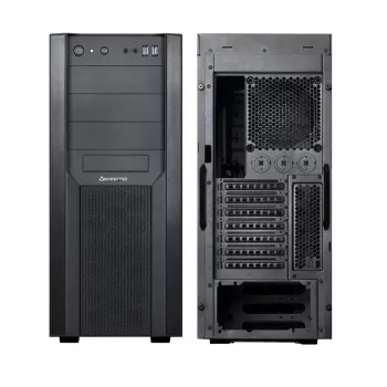 Obudowa PC CHIEFTEC CW-01B-OP Tower Czarna — SPCC, 7×3,5 cala zatok, 7×2,5 cala zatok, 3×5,25 cala zatok, GPU do 410 mm