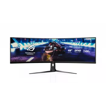 Monitor komputerowy ASUS ROG Strix XG49VQ 124,5 cm (49 cali) 3840 x 1080 pikseli UltraWide Full HD LED Czarny