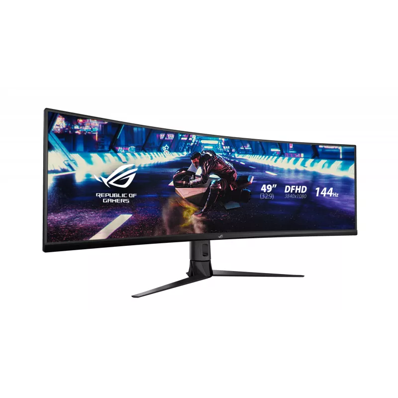 Monitor komputerowy ASUS ROG Strix XG49VQ 124,5 cm (49 cali) 3840 x 1080 pikseli UltraWide Full HD LED Czarny