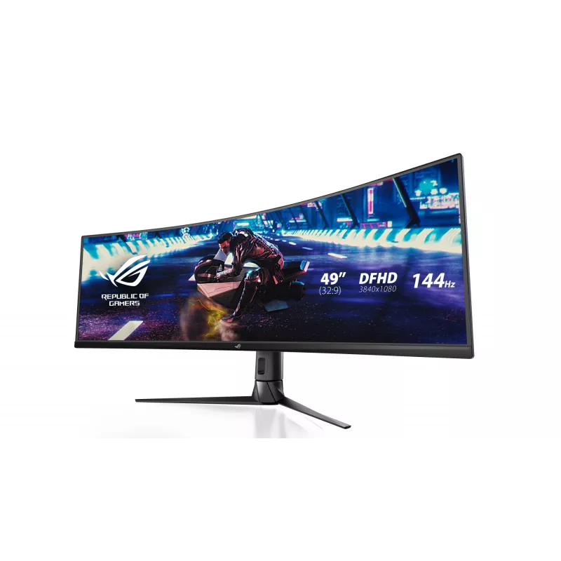 Monitor komputerowy ASUS ROG Strix XG49VQ 124,5 cm (49 cali) 3840 x 1080 pikseli UltraWide Full HD LED Czarny