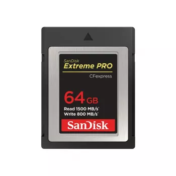 WESTERN DIGITAL SanDisk CF Express Extreme Pro 64 GB, odczyt 1500 MB/s, zapis 800 MB/s