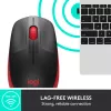 Mysz Logitech M190 Wireless USB czerwony