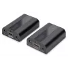 Zestaw przedłużacza HDMI DIGITUS 4K, HDMI 2.0 30/60 m przez kabel sieciowy (CAT6, 6a, 7), UHD 4K2K/60 Hz