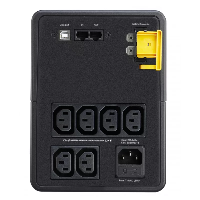 APC Back-UPS, 1200VA, Tower, 230V, 6x gniazd IEC C13, AVR