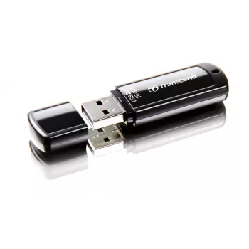 TRANSCEND Jetflash 350 - pamięć USB 16 GB - USB 2.0 - czarna