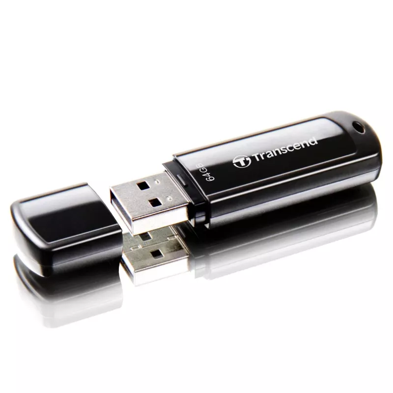 TRANSCEND Jetflash 700 - 64GB pamięć USB - USB 3.0 - Czarny