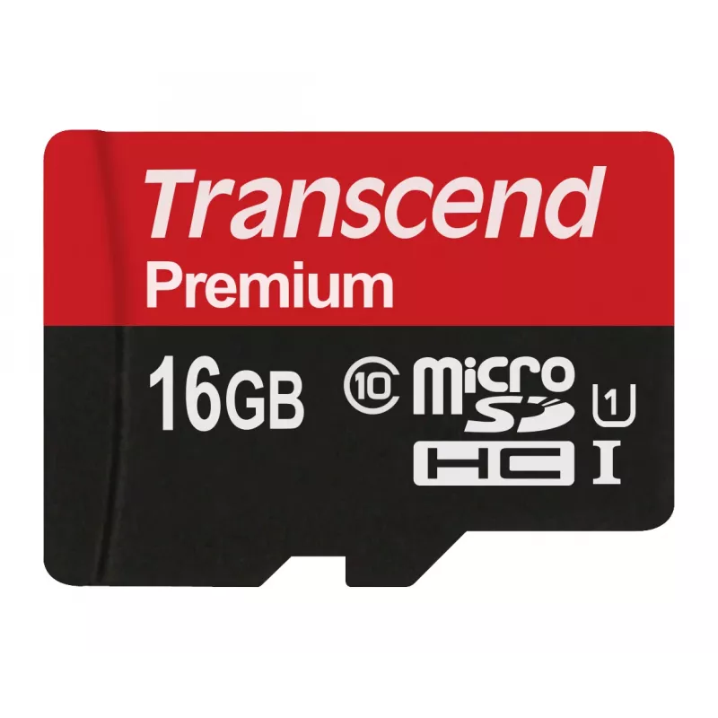 Pamięć flash Transcend 16 GB MicroSDHC Class 10 UHS-I TS16GUSDCU1