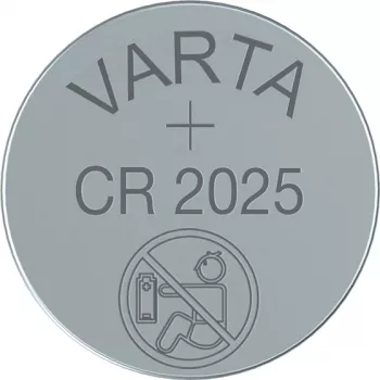Bateria litowa pastylkowa VARTA CR2025 3V 1x5