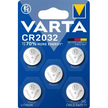 Bateria litowa pastylkowa VARTA CR2032 3 V (5 szt.)