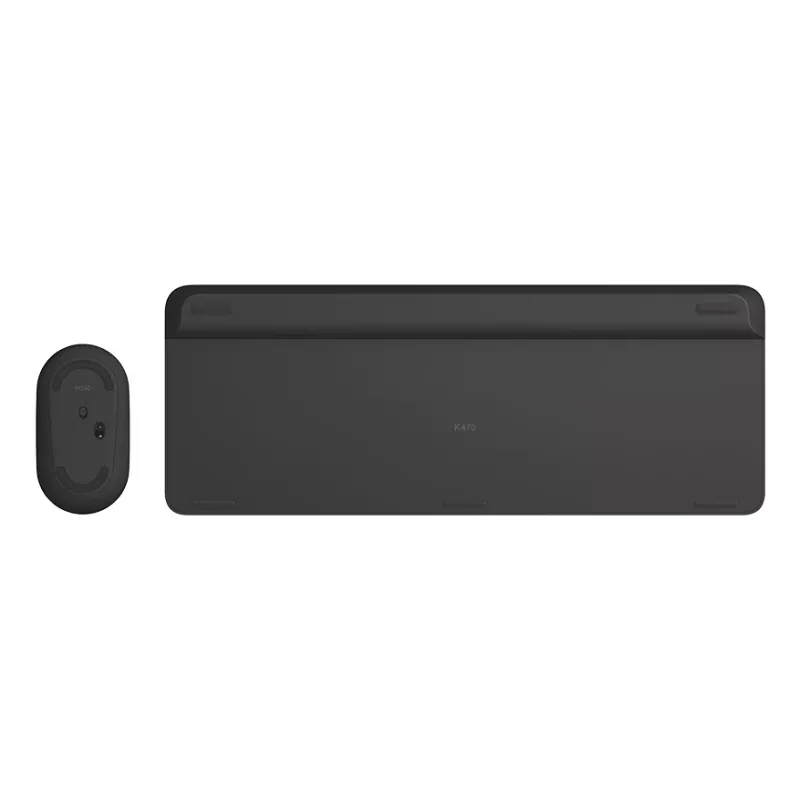 LOGITECH cienki Wireless klawiatura-mysz Combo Mk470 - Graphite - Deutsch Qwertz