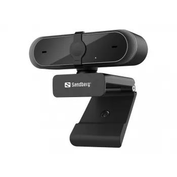 Sandberg USB Webcam Pro, 5 MP, 2592 x 1944 pikseli, Full HD, 30 kl./s, 1920x1080@30kl./s, 2595x1944@30kl./s, 1080p