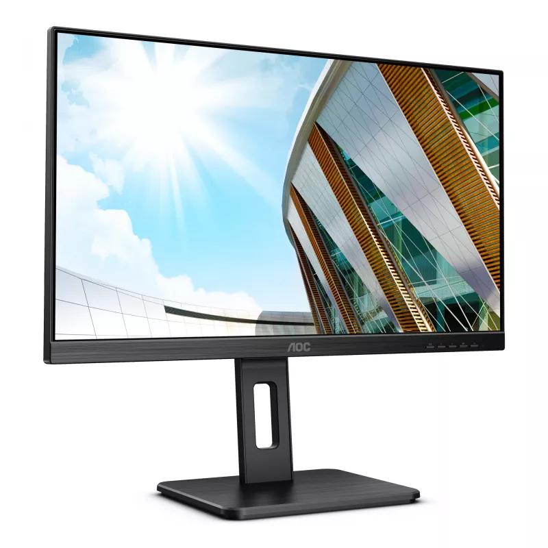 Monitor komputerowy AOC P2 Q24P2Q 60,5 cm (23,8 cala) 2560 x 1440 pikseli Quad HD LED Czarny