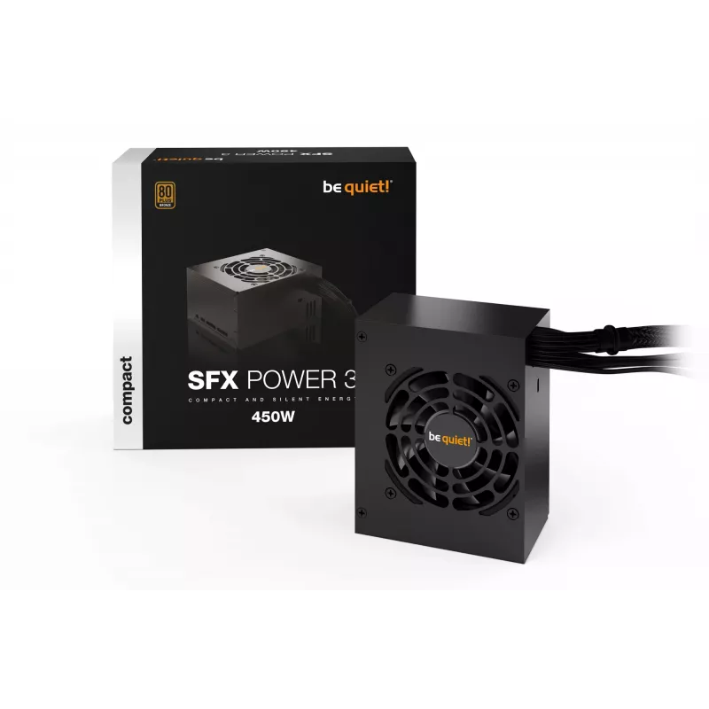 be quiet SFX POWER 3 450W zasilacz 20+4 pin ATX Czarny