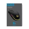 LOGITECH G203 Lightsync Gaming mysz USB biały
