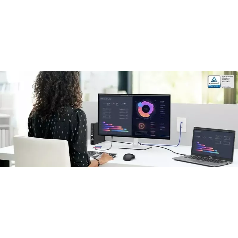 Monitor DELL UltraSharp 27 USB-C Hub - U2722DE