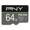 PNY Micro-sd Pro Elite 64GB Class 10 Uhs-i U3 A1 V30 Sd Adapter