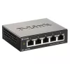 Przełącznik sieciowy D-Link DGS-1100-05V2/E Zarządzalny L2 Gigabit Ethernet (10/100/1000) Czarny