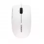 Mysz przewodowa CHERRY MC 2000 z rolką uchylną, jasnoszara, USB, symetryczna, dioda IR LED, USB typu A, 1600 DPI, szara