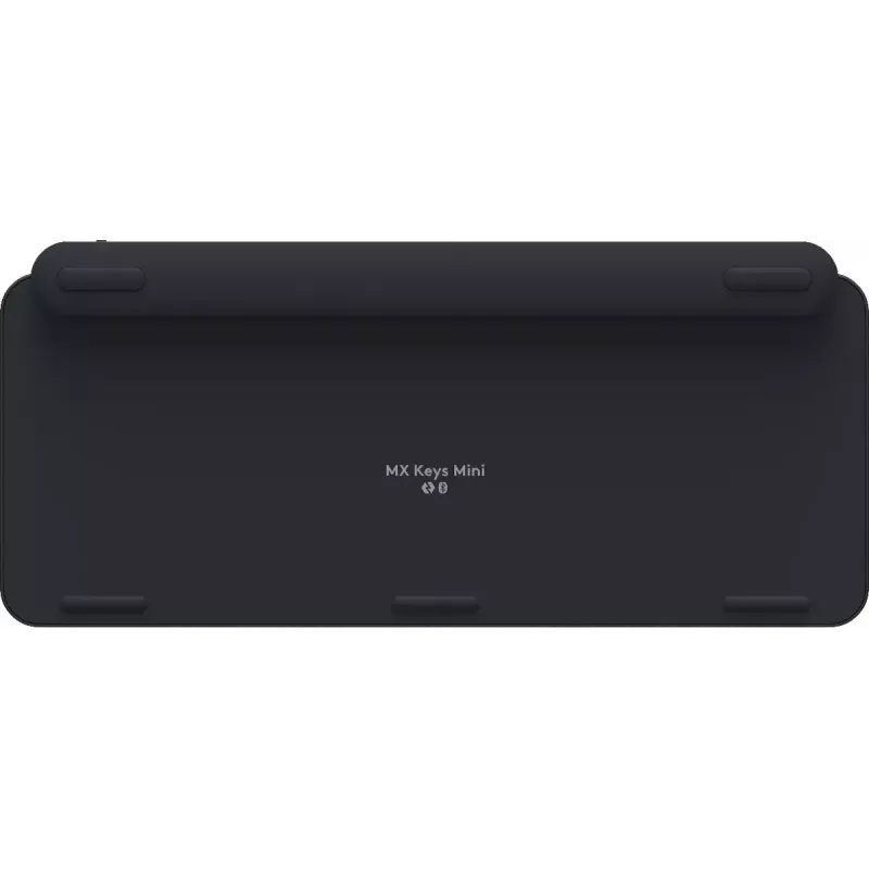 Logitech MX Keys Mini Minimalistyczna bezprzewodowa podświetlana klawiatura - grafitowa - QWERTZ niemiecki