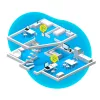 Repeater FRITZ! 1200 AX 3000 Mbit/s Ethernet LAN Wi-Fi Biały 1 szt.