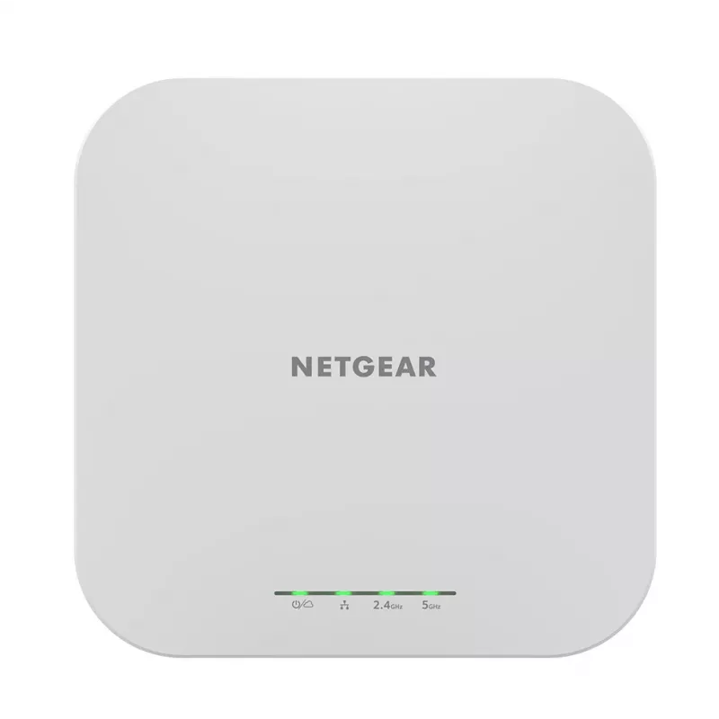 NETGEAR Insight Cloud Managed WiFi 6 AX1800 Dwupasmowy Punkt Dostępowy (WAX610) 1800 Mbit/s Biały Power over Ethernet (PoE)