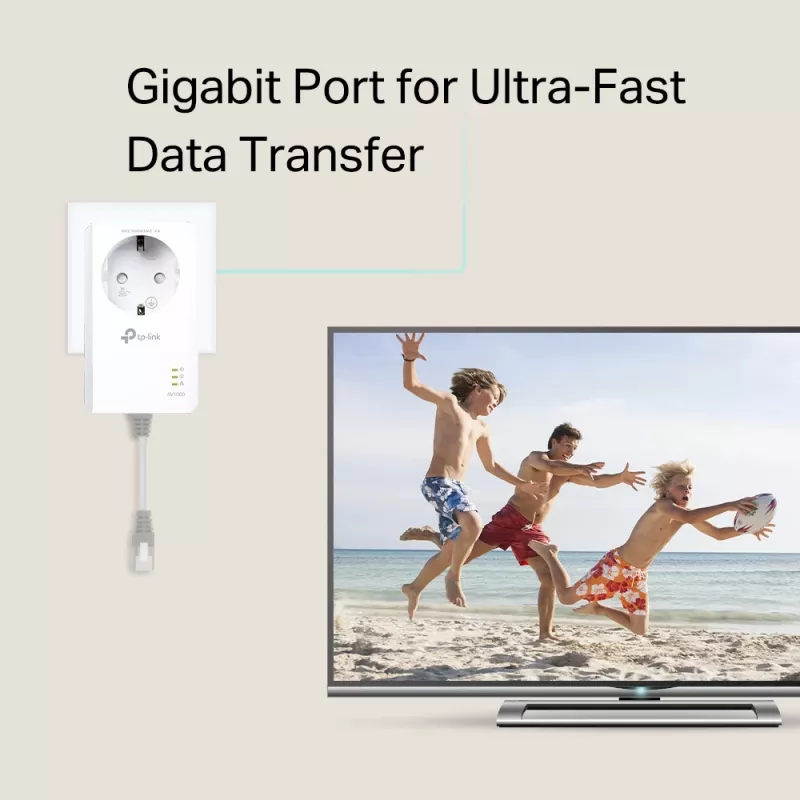 TP-Link TL-PA7019P KIT 1000 Mbit/s Ethernet LAN Biały 2 szt.