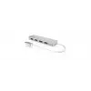 ICY BOX IB-HUB1425-C3 USB 3.2 Gen 1 (3.1 Gen 1) Type-C 5000 Mbit/s Srebrny